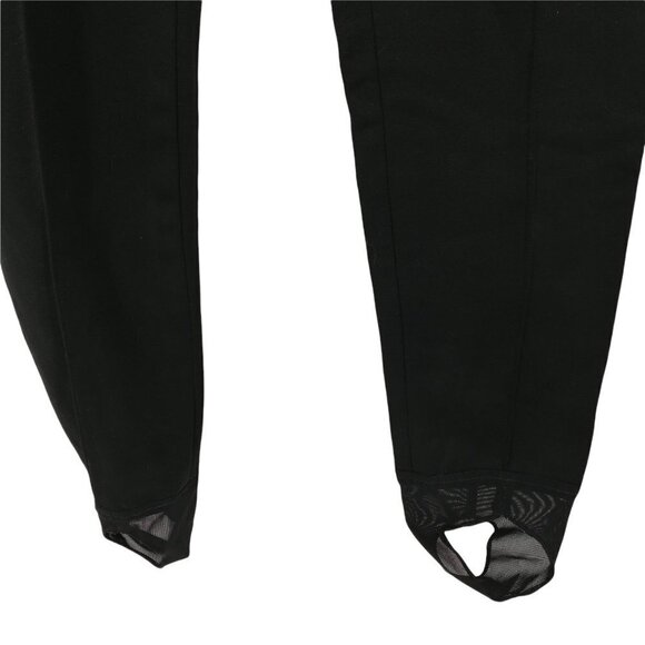 Vintage Metropolis by Couloir Ski Pants Size 10 Schoeller Skifans Stirrups Black - Picture 4 of 12